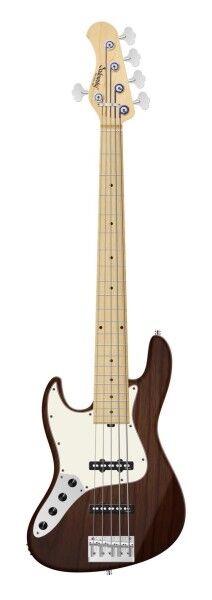 Sadowsky MetroLine 22-Fret Will Lee Artist Line Bass, Swamp Ash Body, Maple Fingerboard, 5-String, Lefthand - Antique Tobacco Transparent Satin
