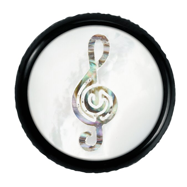 Framus & Warwick - Potentiometer Dome Knobs, Treble Clef Inlay