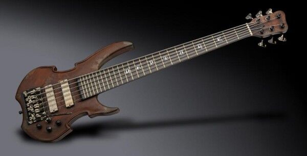 Warwick Custom Shop Vampyre NT, 6-String - Rusty Aged Finish - 19-4065