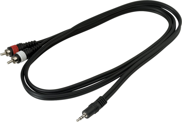 RockCable - 2 x RCA to TRS Jack (3.5 mm)