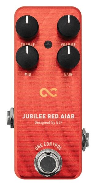 One Control Jubilee Red AIAB - Distortion / Amp-In-A-Box