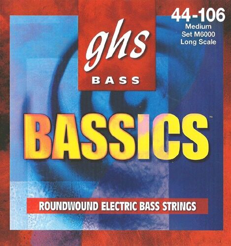 GHS Bassics Roundwound Bass String Sets
