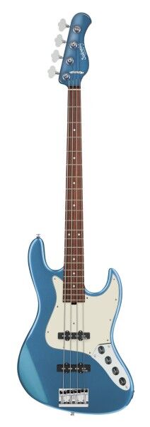 Sadowsky Custom Shop 21-Fret Vintage J/J Bass, 4-String - Solid Dark Lake Placid Blue Metallic High Polish - 22-4365