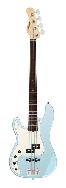 Sadowsky MetroLine 21-Fret Hybrid P/J Bass, Red Alder Body, Morado Fingerboard, 4-String, Lefthand - Solid Ice Blue Metallic Satin