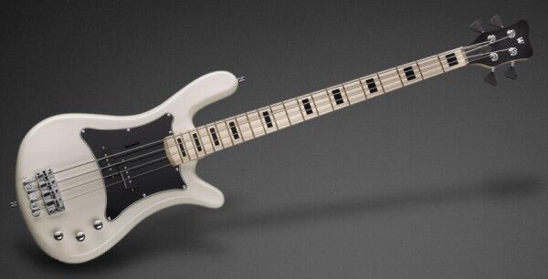 Warwick Masterbuilt Adam Clayton Signature, 4-String - Solid Creme White  High Polish