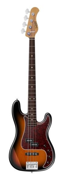 Sadowsky MasterBuilt 21-Fret Hybrid P/J Bass, Red Alder Body, Morado Fingerboard, 4-String - '59 Burst Transparent High Polish