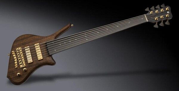 Warwick Custom Shop Dolphin, 7-String - Natural Oil Finish - 19-4093
