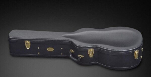 RockCase - Superior Deluxe Line - Acoustic Guitar Hardshell Case (Grand Auditorium) - Black