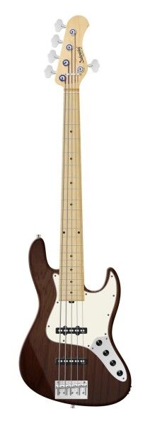 Sadowsky MetroLine 22-Fret Will Lee Artist Line Bass, Swamp Ash Body, Maple Fingerboard, 5-String - Antique Tobacco Transparent Satin