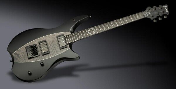 Framus Teambuilt Artist Series Devin Townsend Stormbender - Nirvana Black Transparent Satin