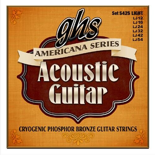 GHS Americana Acoustic Guitar String Sets