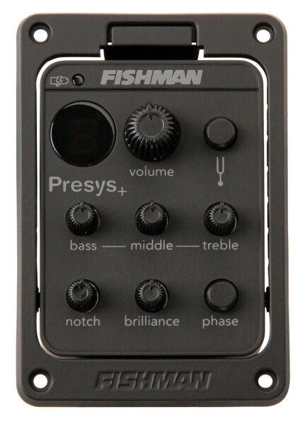 Warwick Parts - Fishman Presys Preamp Sonicore Piezo Pickup, 4 & 5-String