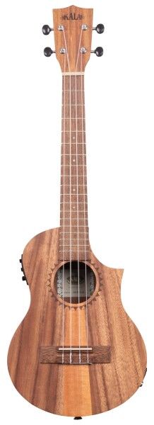 KALA KA-TK-T-CE - Teak Tri-Top Tenor Ukulele, with Cutaway & EQ