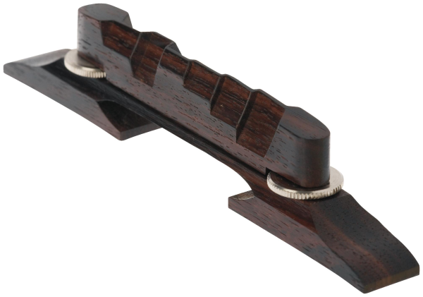 Framus Vintage Parts - Compensated Archtop Bridge, Rosewood, 6-String