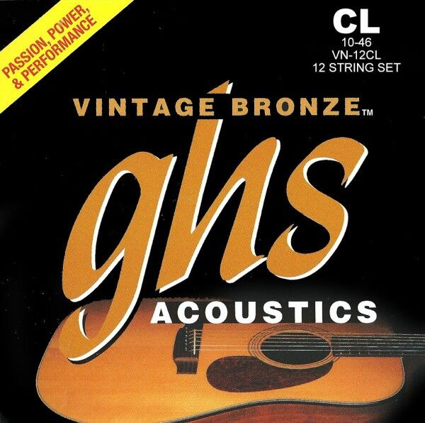 GHS Vintage Bronze Acoustic Guitar String Sets