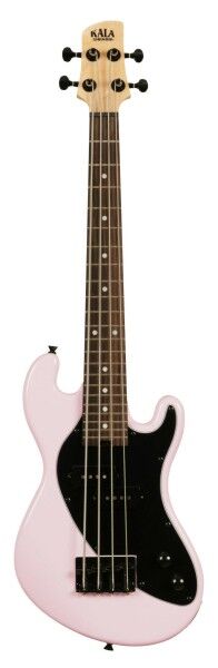 U-Bass Solid Body 4-String, Pale Pink, Fretted, with Bag