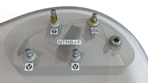 Bartolini Preamp Harness HR4/4