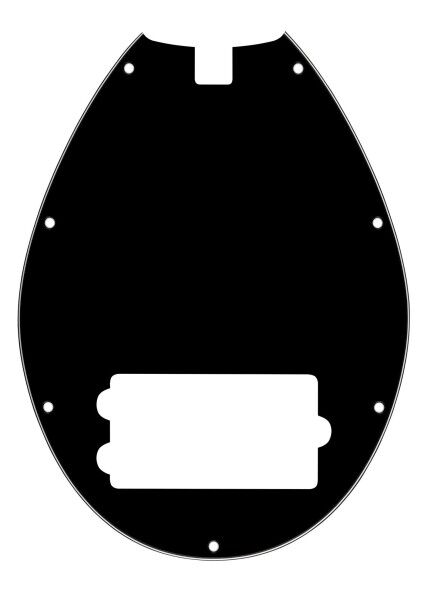 Sadowsky Parts - 21-Fret M-Style Bass Pickguard - 4 String