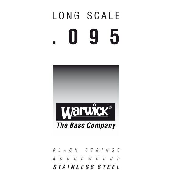 Warwick Black Label Bass Strings, Stainless Steel - Bass Single Strings - Long Scale