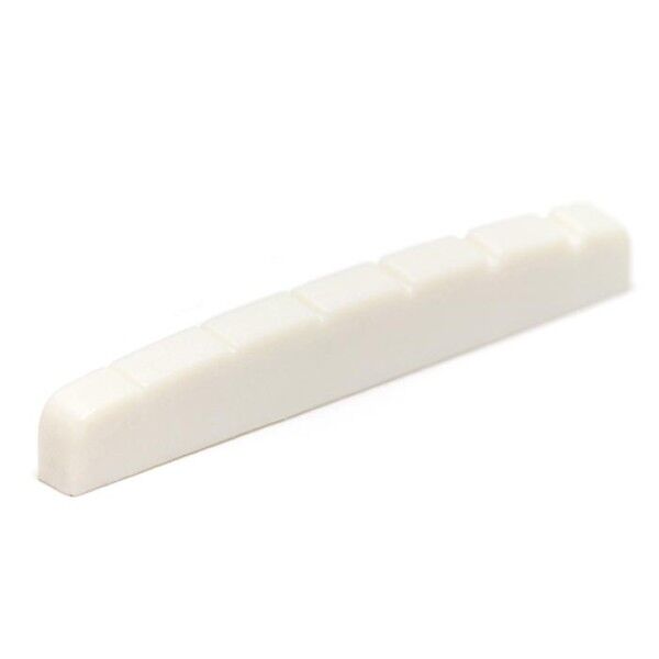 NuBone LC-5010-10 - F- Style Guitar Nut, Flat, Slotted - Luthier's Pack, 10 pcs.