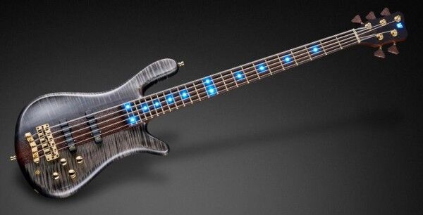 Warwick Custom Shop Streamer Stage I, 5-String - Nirvana Black Transparent Satin - 18-3917