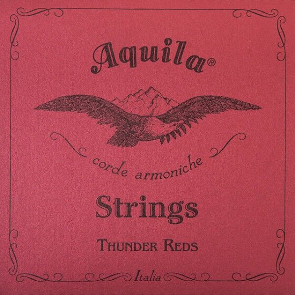 Aquila Thunder Reds Series - Bass Ukulele / U-Bass String Sets