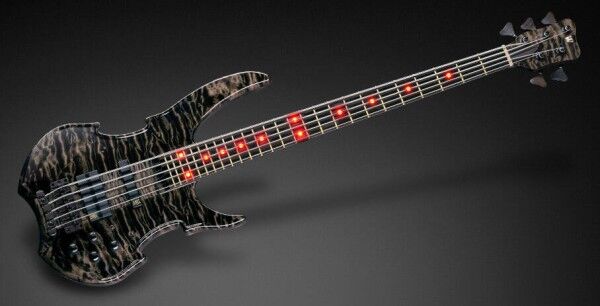 Warwick Custom Shop Vampyre NT, 5-String - Nirvana Black Transparent High  Polish - 18-3949