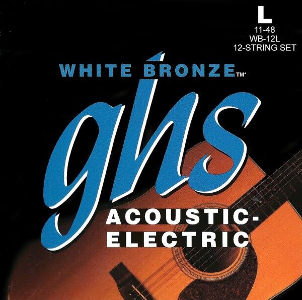 GHS White Bronze Acoustic Guitar String Sets