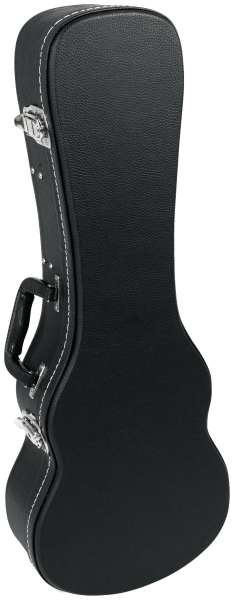 RockCase - Standard Line - Ukulele Hardshell Case (Baritone), Curved - Black