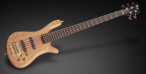 Warwick Custom Shop Streamer Stage II, 5-String - Natural Oil Finish - 16-3271