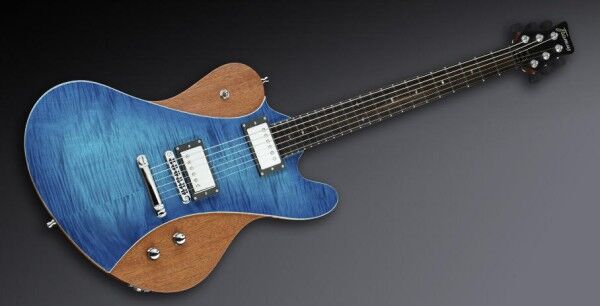 Framus Masterbuilt Idolmaker - Lagoon Blueburst Transparent High Polish / Satin Back & Sides