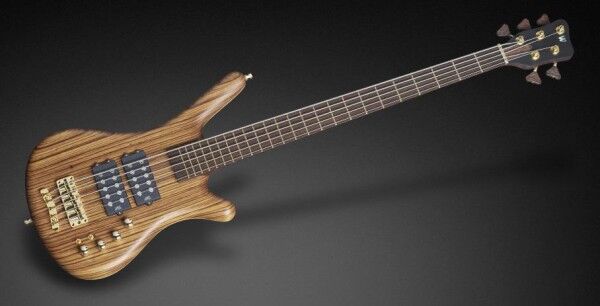 Warwick Custom Shop Corvette $$, 5-String - Natural Oil Finish - 16-3308