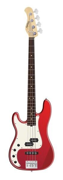 Sadowsky MetroLine 21-Fret Hybrid P/J Bass, Red Alder Body, Morado Fingerboard, 4-String, Lefthand - Solid Candy Apple Red Metallic High Polish