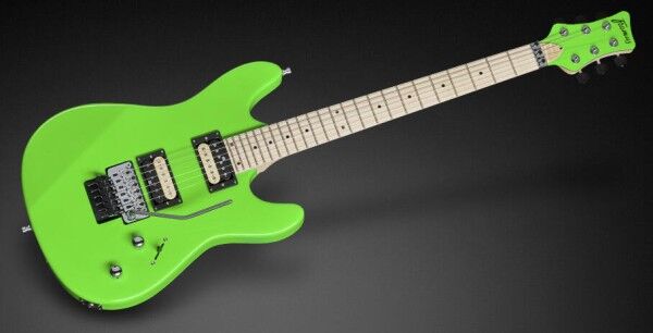 Framus Custom Shop Diablo Progressive X - Solid "Day Glow" Green High Polish - 17-3700