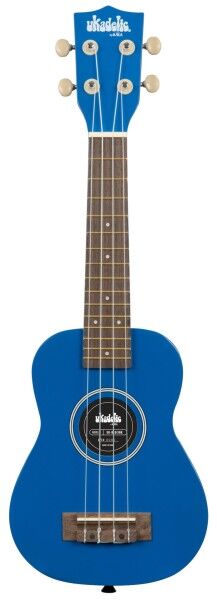 KALA Ukadelic UK-BLUEINK - Blue Ink Soprano Ukulele, with Tote Bag