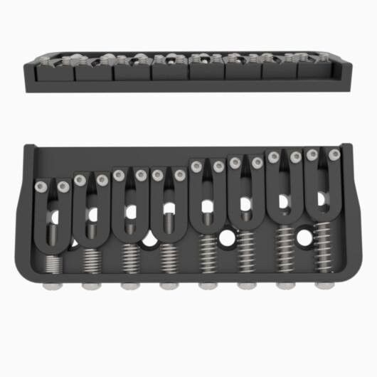 Hipshot Fixed Guitar Bridge for 8-String Guitars