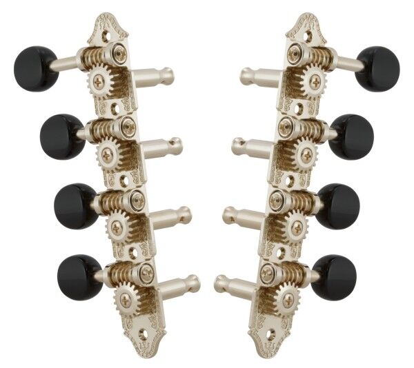 Grover 409 Series - Professional Mandolin Machines - Mandolin Machine Heads, Standard 4 + 4, for "F"-Style Mandolins