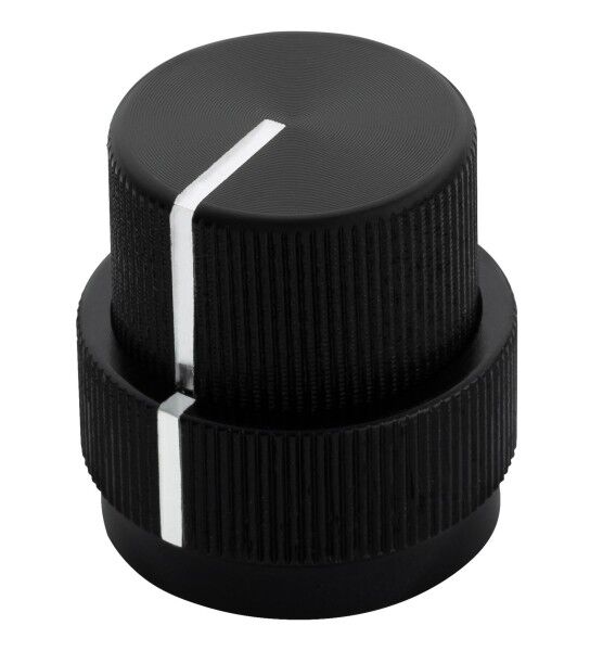 Sadowsky Stacked Dome knob round, 6/8 mm, replacment for VTC Electr.