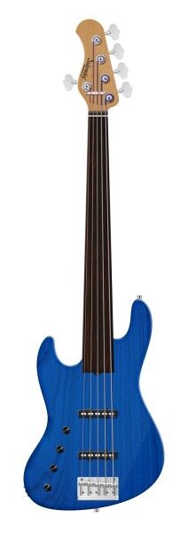 Sadowsky MasterBuilt 21-Fret Standard J/J Bass, Swamp Ash Body, Lefthand, 5-String, Fretless