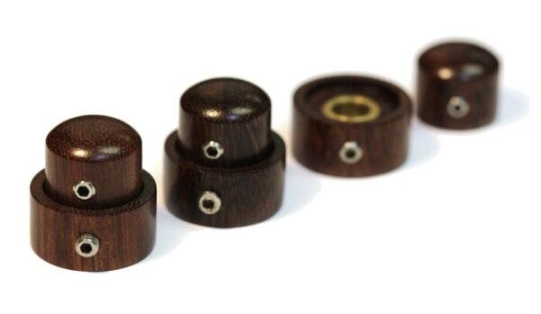 Ghost PW-1022-00 - Acoustic Wooden Stacked Knobs - 3 pcs.