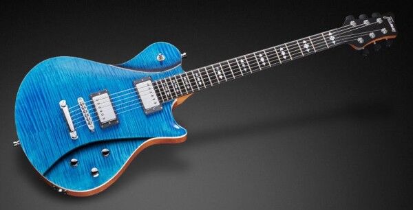 Framus Masterbuilt Panthera II Supreme - Ocean Blue Transparent High Polish