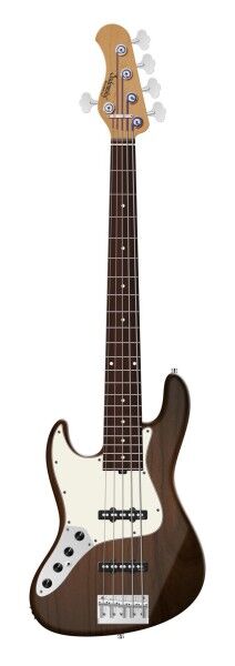 Sadowsky MasterBuilt 22-Fret Will Lee Artist Line, Red Alder Body, Morado Fingerboard, 5-String, Lefthand - Antique Tobacco Transparent Satin