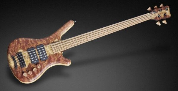 Warwick Custom Shop Corvette $$, 5-String - Natural Oil Finish - 16-3284