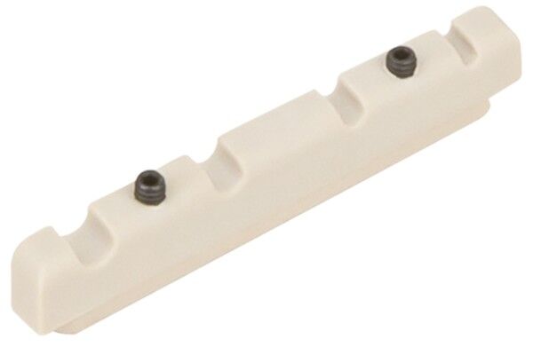 Sadowsky Parts Just-A-Nut III, 4-String, 1.45" - White Tedur
