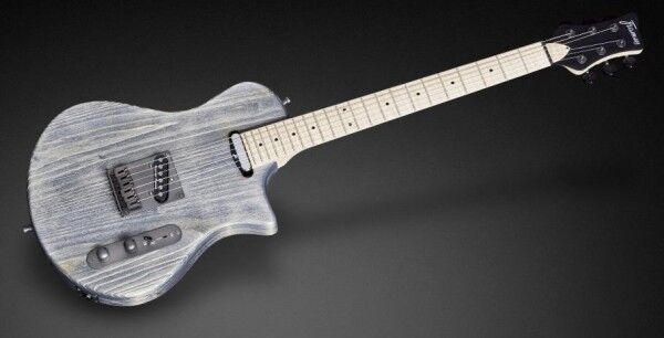 Framus Custom Shop The Blank T - Stone Bleached Grey Transparent Satin - 17-3461