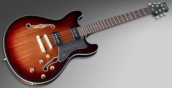 Framus Masterbuilt Mayfield Legacy - Vintage Sunburst Transparent High Polish, Gold Hardware