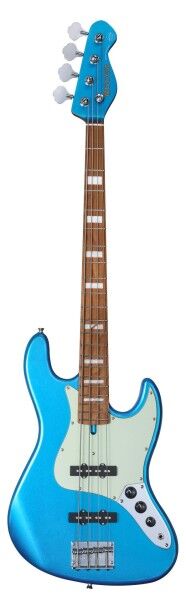 Mooer MBJ410 Electric Bass Guitar - Metal Blue