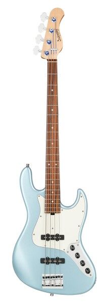 Sadowsky MetroLine 21-Fret Vintage J/J Bass, Red Alder Body, Morado Fingerboard, 4-String - Solid Ice Blue Metallic Satin