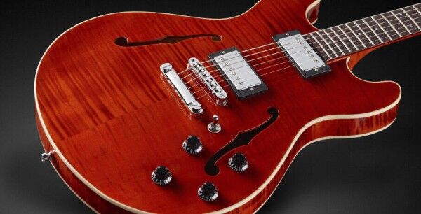 Framus Teambuilt Pro Series Mayfield Pro - Amber Transparent High Polish