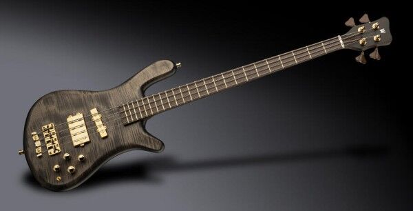 Warwick Masterbuilt Streamer Jazzman, 4-String - Nirvana Black Transparent Satin